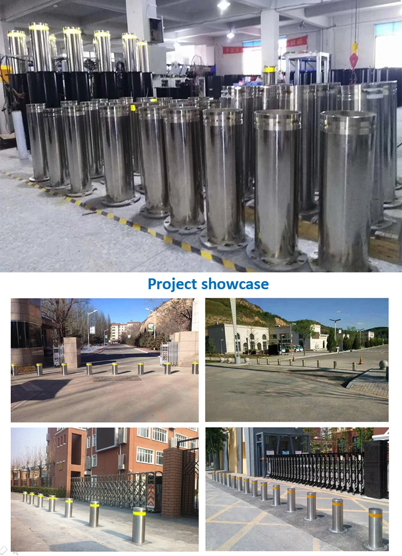 Customization Automatic Hydraulic Bollards with LED