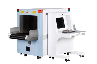 Sistema di ispezione a raggi X di medie dimensioni 6040 Scanner aeroportuale a raggi X per ispezione di bagagli e pacchi