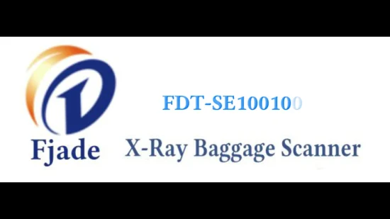 Lo scanner per bagagli a raggi X Fdt-Se100100 è dotato di rilevamento automatico di liquidi pericolosi